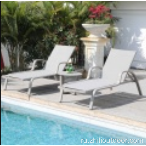 Открытая мебель Rattan Double Sun Lounger